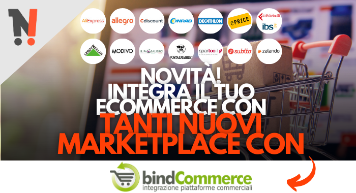 Integra il tuo E-Shop Newcart con tanti nuovi Marketplace