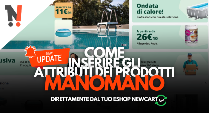 Come inserire gli Attributi Manomano nel tuo E-commerce