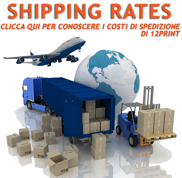 scopri i costi di spedizione di 12print in dropshipping